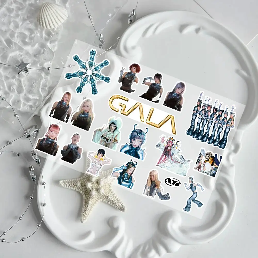 ملصقات مجموعة الفتيات X-XG لألواح التزلج على الجدران والكمبيوتر المحمول وزجاجة المياه لعبة الدراجة النارية وإكسسوارات الديكور للأطفال #2