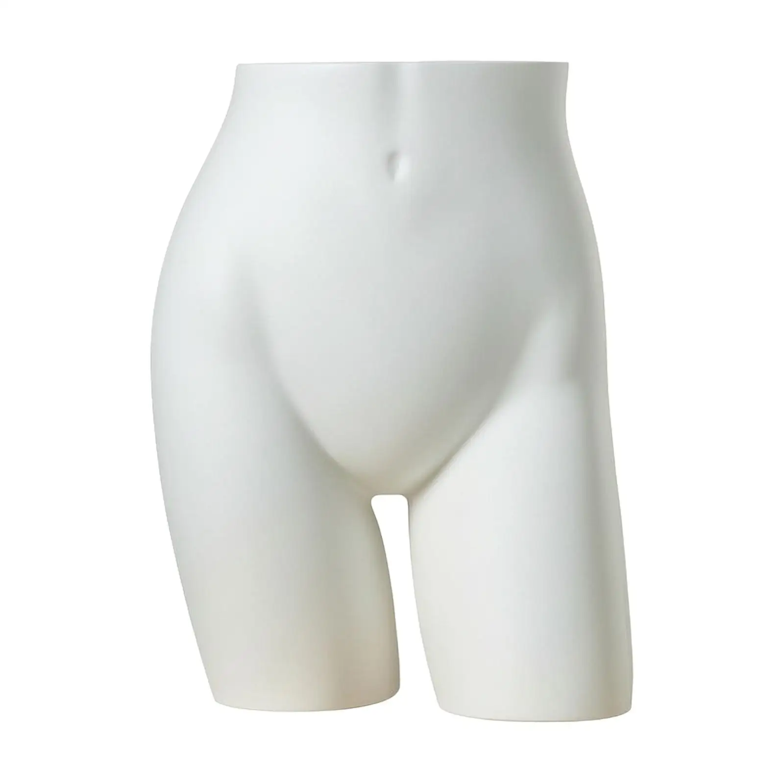 Woman Lower Torso Display Form for Lingerie Photography PV Material Mannequin with Curvy Abdomen Hip Buttock Shape