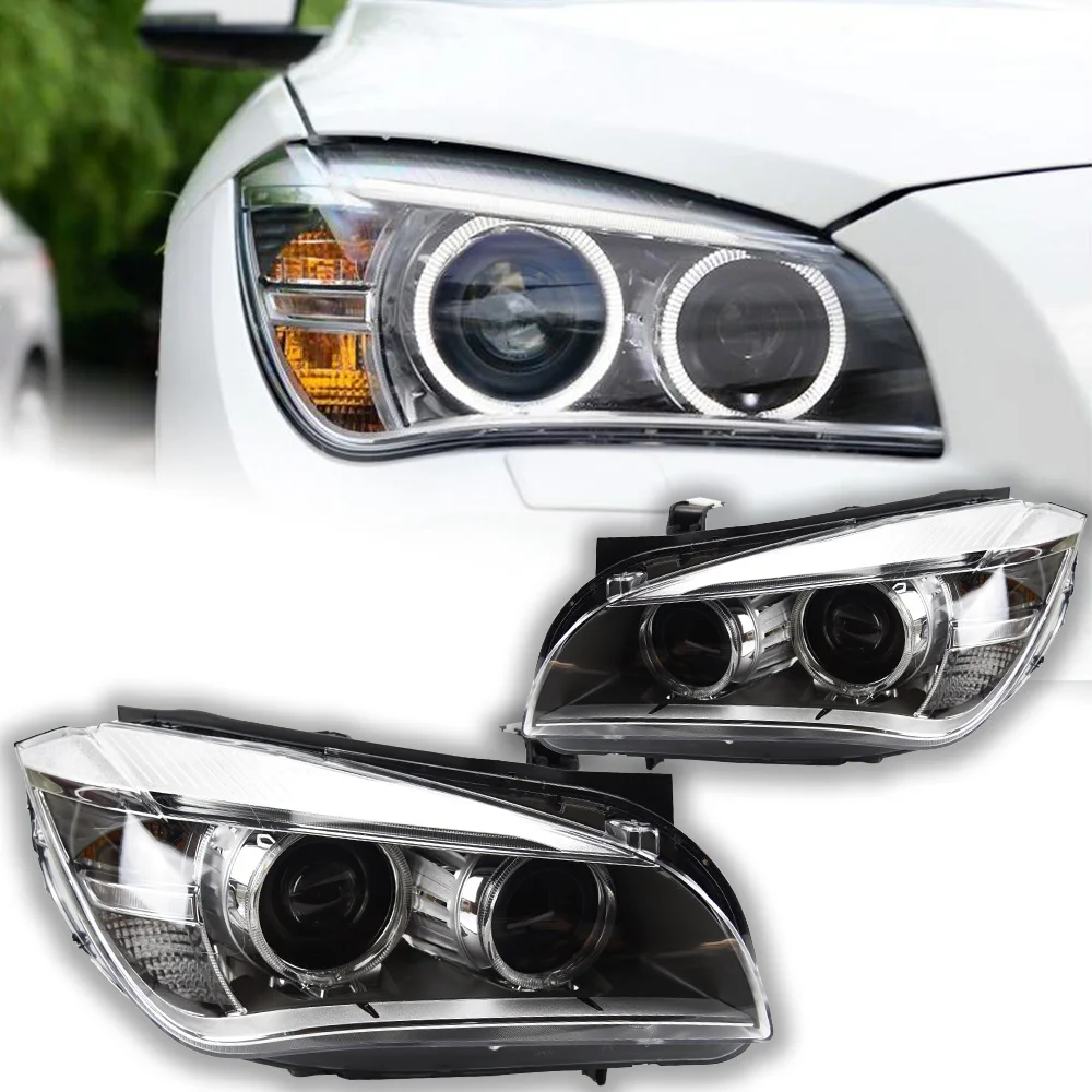 Car Lights For BMW X1 Headlight Projector Lens 2011-2015 E84 Original Design Head Lamp LED Headlights Drl Automotive Accessories