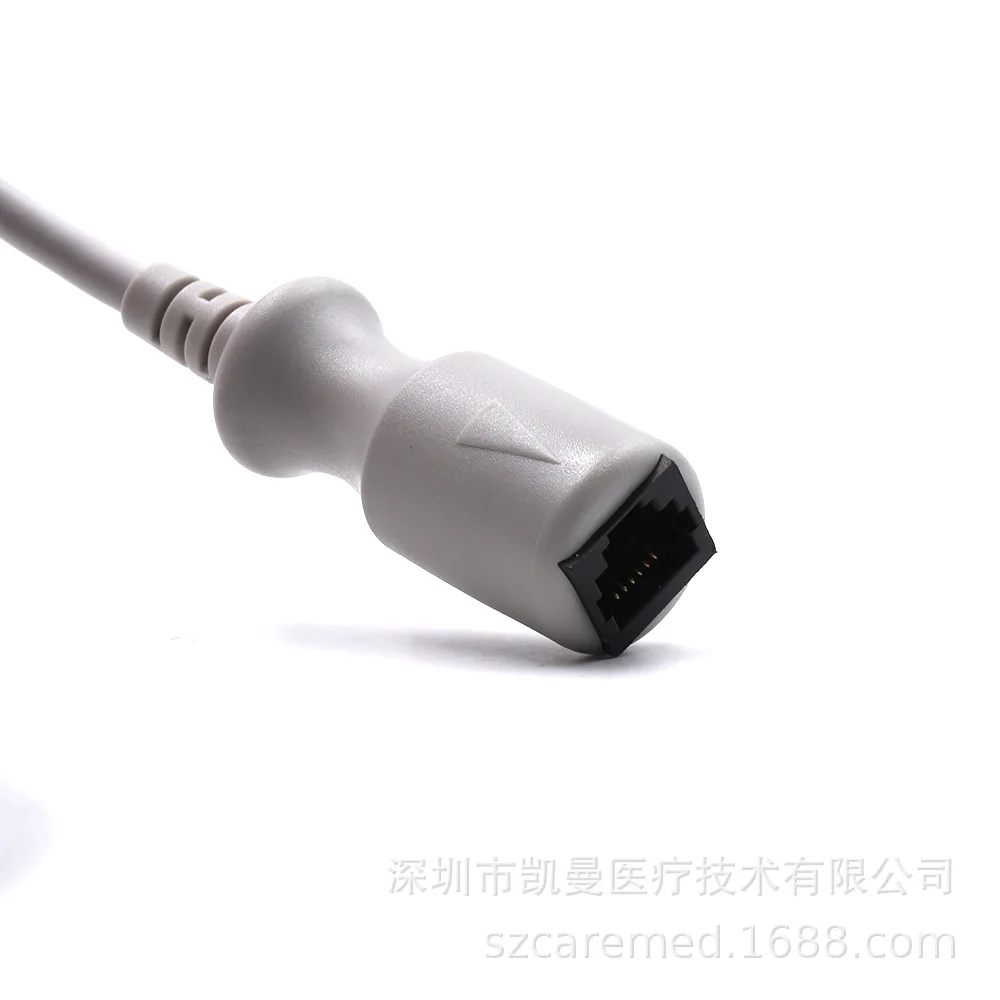 

Applicable Mindrays 12PIN Monitors Invasive Blood Cable To Abbott Sensor