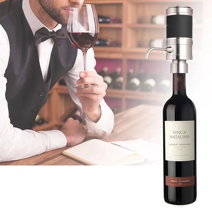 

Электрический аэратор для вина, графин, насос, питание от батареи, красный/белый бойлер для вина, подарок для женщин, любителей вина