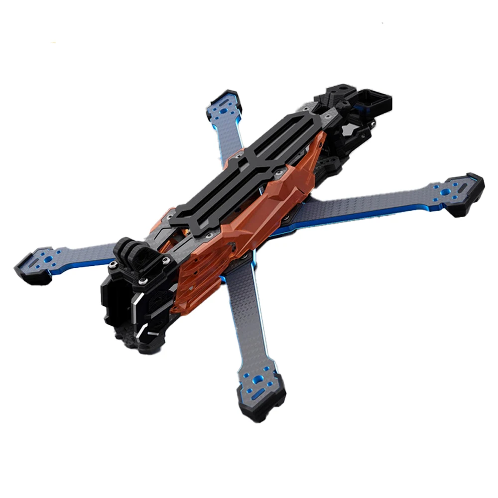 GEPRC GEP-Vapor-D5 D6 O4 Pro Carbon Fiber FPV Frame For 5/6 Inch Freestyle Quadcopter FPV RC Drone Replacement Accessories Part view 2