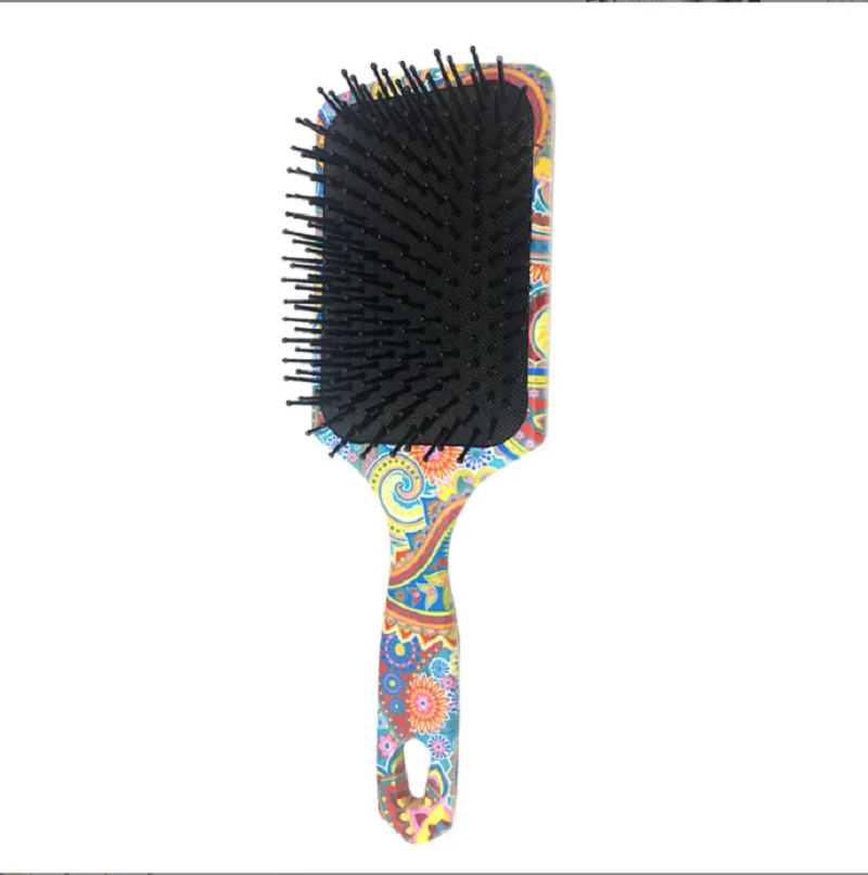 Friseur Airbag Kamm Anzug personal isierte bedruckte Luftkissen Massage kamm Styling Kamm