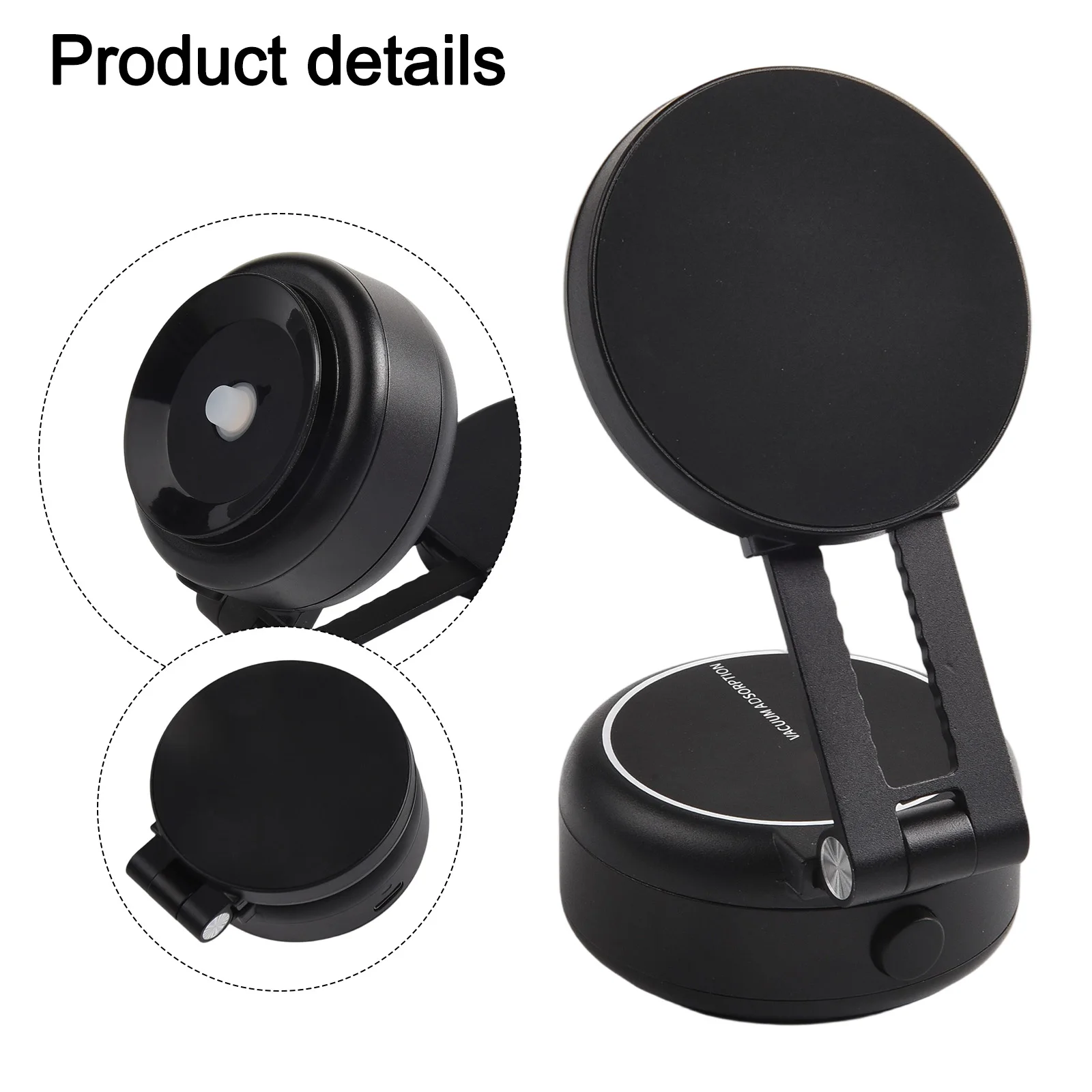 

Car Navigation 360 Rotating Holder 360 Degree Rotation Folding Phone Holder High Universality Fitment Zinc Alloy Construction