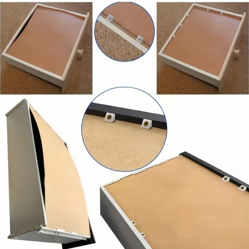 17 set Drawer Wedges, Strengthen and Reinforce Drawer Bases, Cabinets and Furniture, Easy Install, Reusable Home Repair Tool