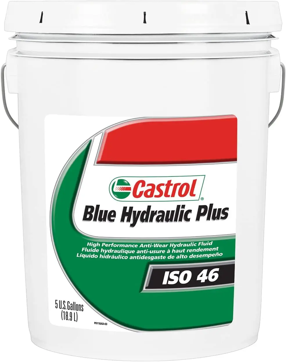 

Blue 'Hydraulic Plus 46' Hydraulic Fluid - 5 Gallon