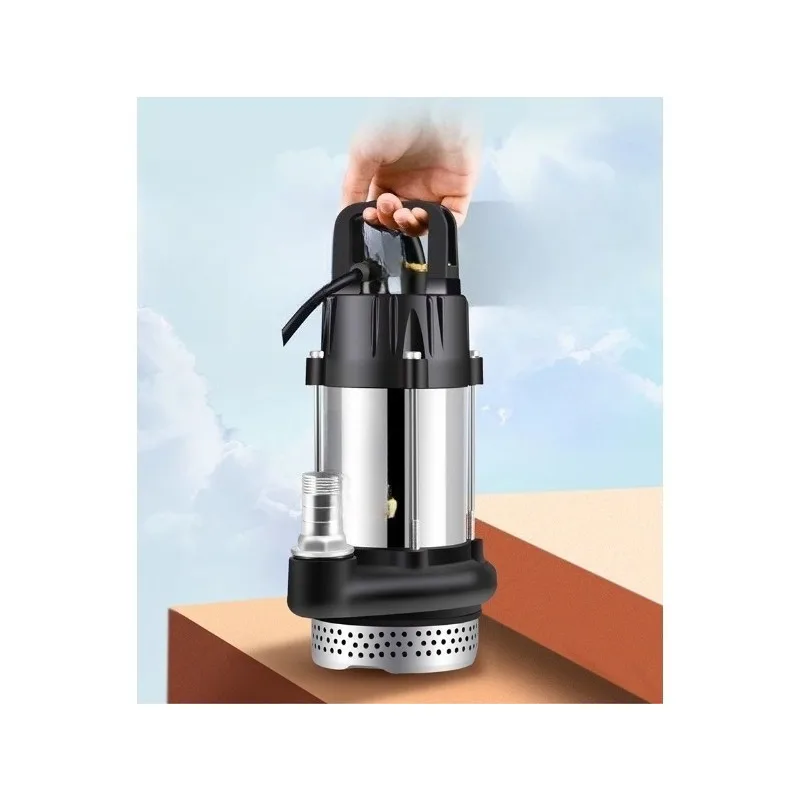 

Stainless steel brushless DC submersible pump household battery car small electric agricultural irrigation pumping