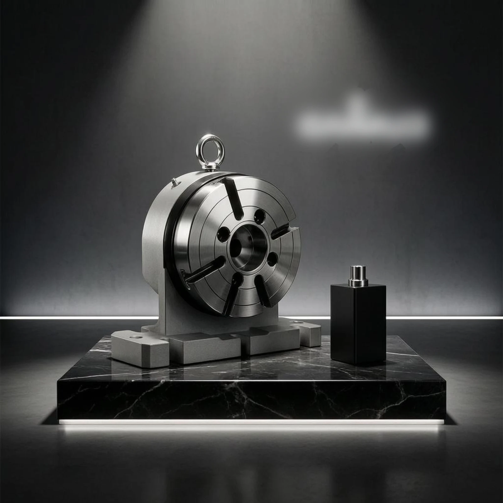 Machining Center Tailstock Concentric Grooves Four-Axis Tailstock Machine Tool Accessory Heavy-Duty Industrial Hardware