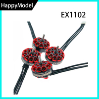 Future Flight HappyModel EX1102 9000KV/10000KV/13500KV 1.5mm 2-3S FPV Brushless Motor 75mm 85mm Tinywhoop Drones Mobula8 Mobula7