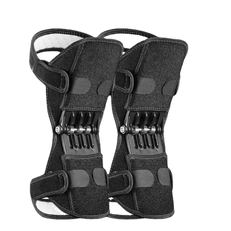 Sport Joint Patella Power Lift Knee Braces Elderly Walking Support Protect Fixed Booster Breathable Rebound Spring Knee New