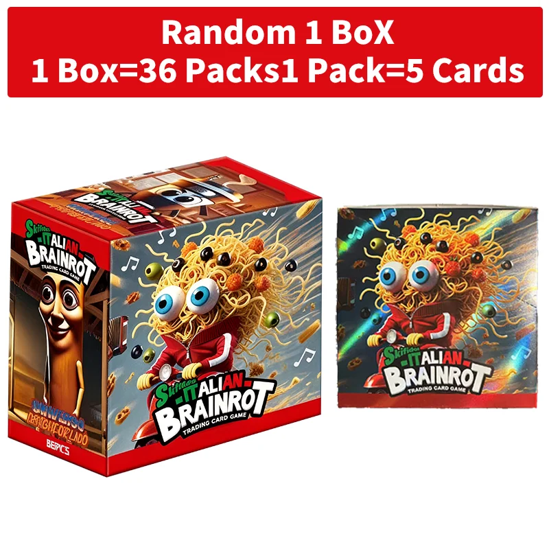 مجموعة بطاقات برينجروت الإيطالية مجموعة بطاقات التداول مع ألبوم البطاقة TungTungTung Sahur Tralala بطاقات لعبة هدية عيد الميلاد