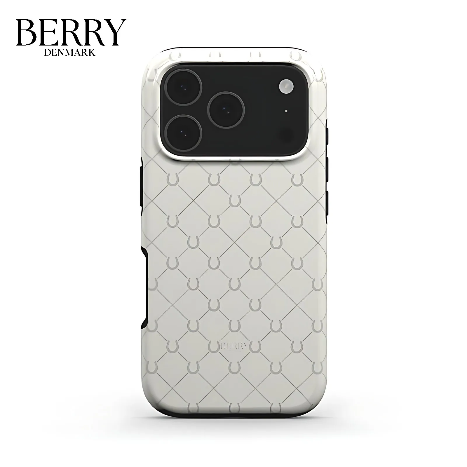 Geometric Lattice BERRY Phone Case for Samsung Galaxy S20 S23 S24 S25 S26 FE Plus Ultra Edge 4G 5G Double-layer Back Cover