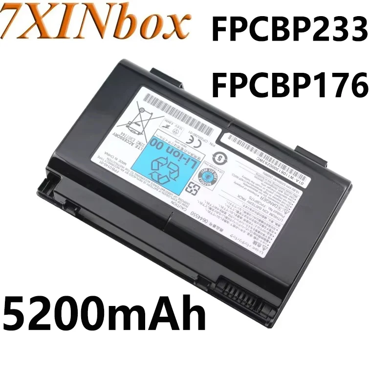 

7XINbox FPCBP233 FPCBP176 FPCBP175 10,8 В/14,4 В 5200 мАч аккумулятор для ноутбука Fujitsu LifeBook E8410 E8420 N7010 A6210 A6220 A1220