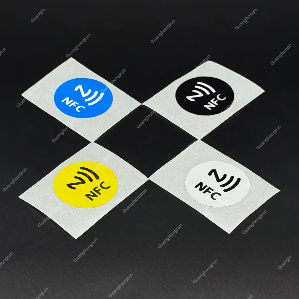 

RFID NFC Tag NFC215 Label 215 Stickers NT/AG215 504 Bytes Tags Badges Lable Sticker 13.56mHz For TagMo Forum Type2