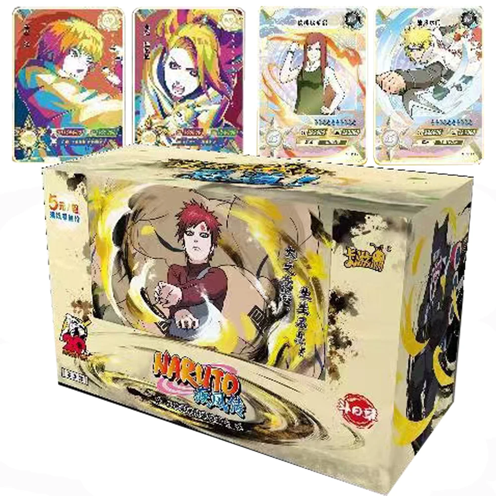 

Genuine Kayou NARUTO Card For Children Akimichi Chōji Aburame Shino Hyūga Hinata Limited Game Collection Card Toys For Family