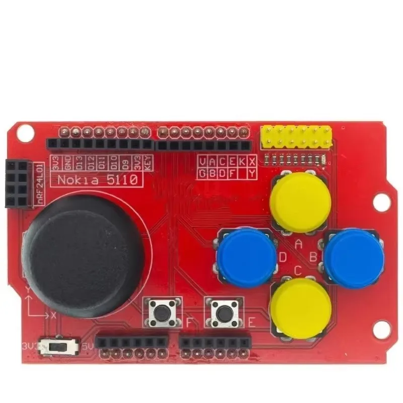 Arduino Extension Card Joystick Shield Analogous Keyboard And Mouse Function DIY Project Bricolage