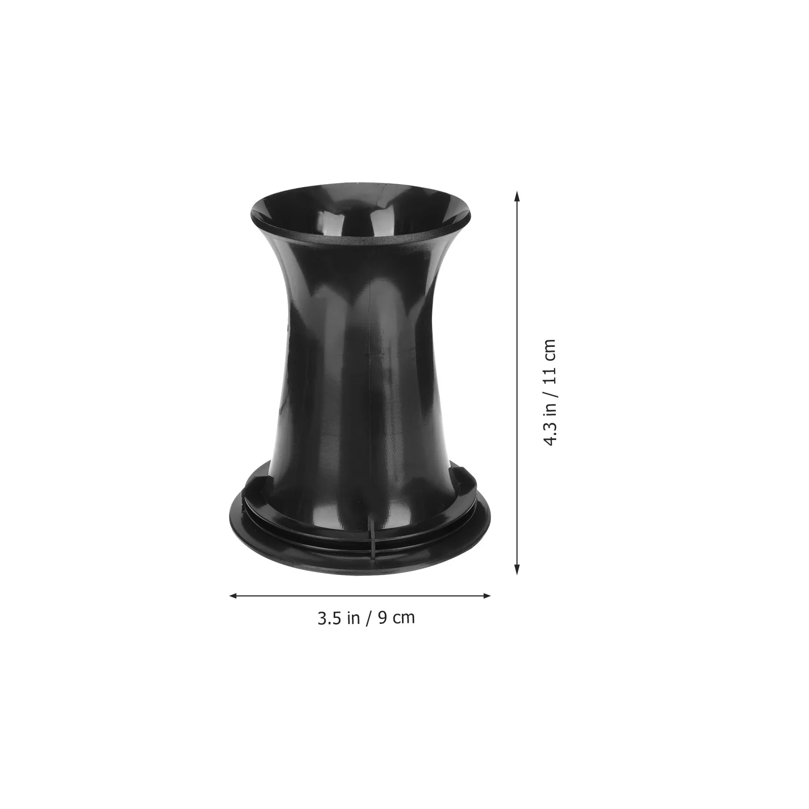 8 Uds. Tubos de puerto de altavoz tubo Reflex de graves de plástico de 2,5 pulgadas para el hogar Audio del coche altavoz gabinete puerto de aire accesorio de salida