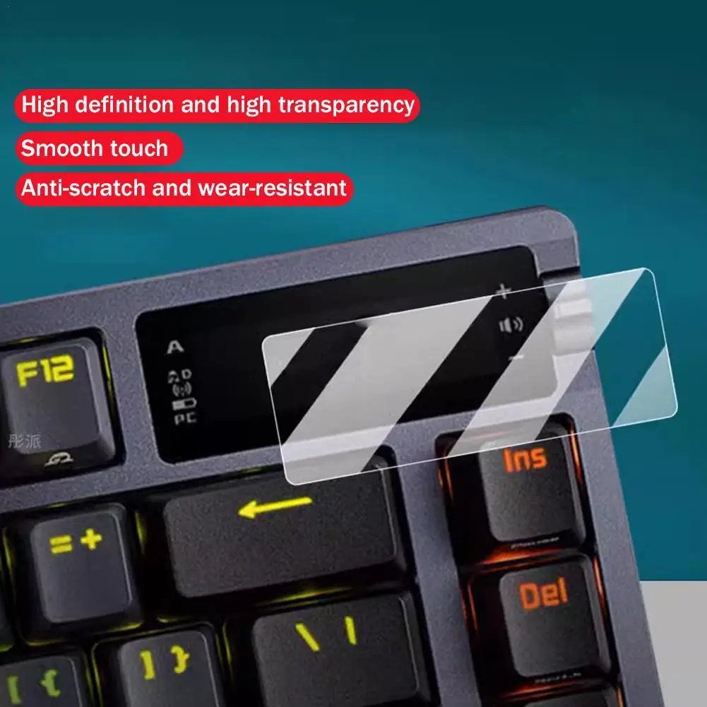 For ASUS ROG Night Magic Keyboard Tempered Film Scratch-resistance Anti-glare Mechanical Small Window Screen Protective Film