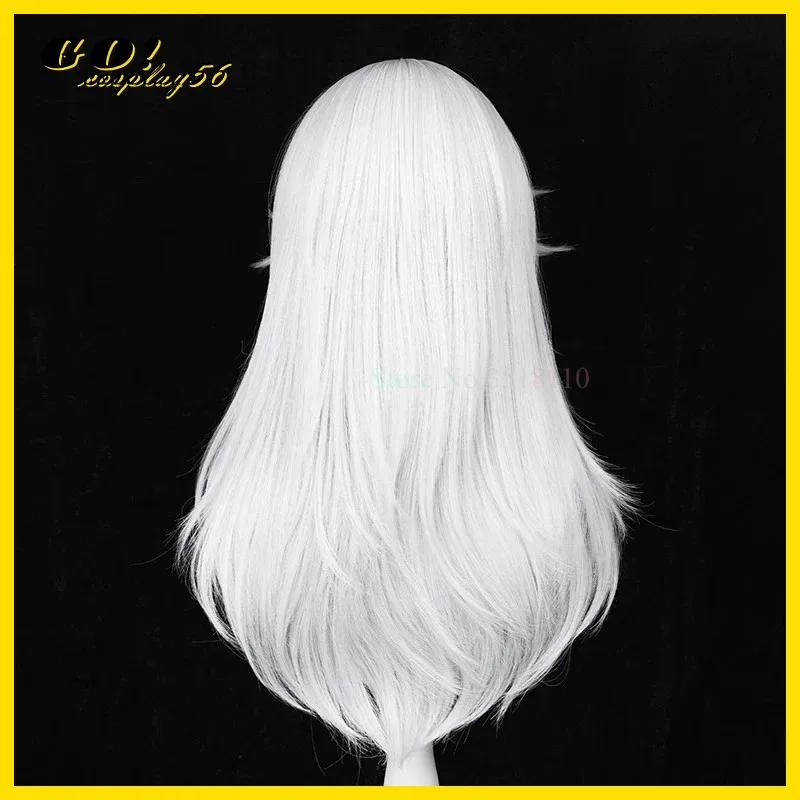 

Vivi 2025 Cyno, парик для косплея, кольцо с синими ушками, Sumeru, длинные серые прямые термостойкие волосы, головной убор для ролевых игр для взрослых