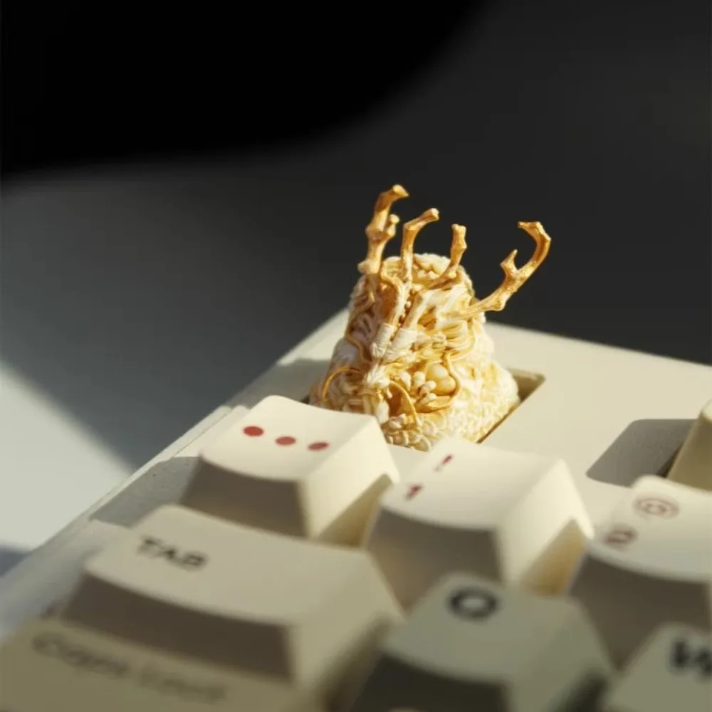 

Chinese Loong Theme Keycaps Set 3D Resin Custom Original Handmade Keycaps for Mechanical Keyboard Accessories Personality Gift