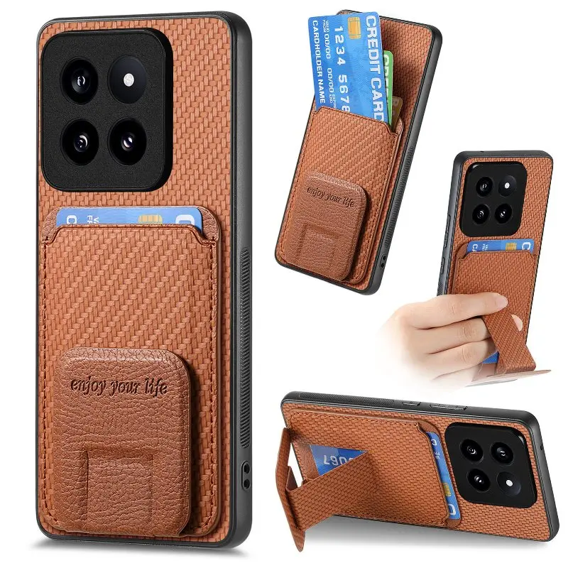 Coque de téléphone pliable cachée pour OPPO, F21 Pro Find X5 Reno11 10 9 8 7 Lite 6 Pro 8T 8Z 5K 5Z, carte d'insertion arrière, coque de téléphone