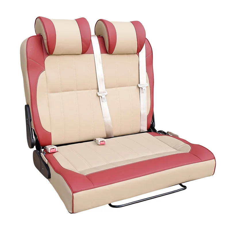 RV Swivel Seat,  Luxury Leather Variable Seat Bed Changeover Bed Seat for MPV-Comfortable New Design
