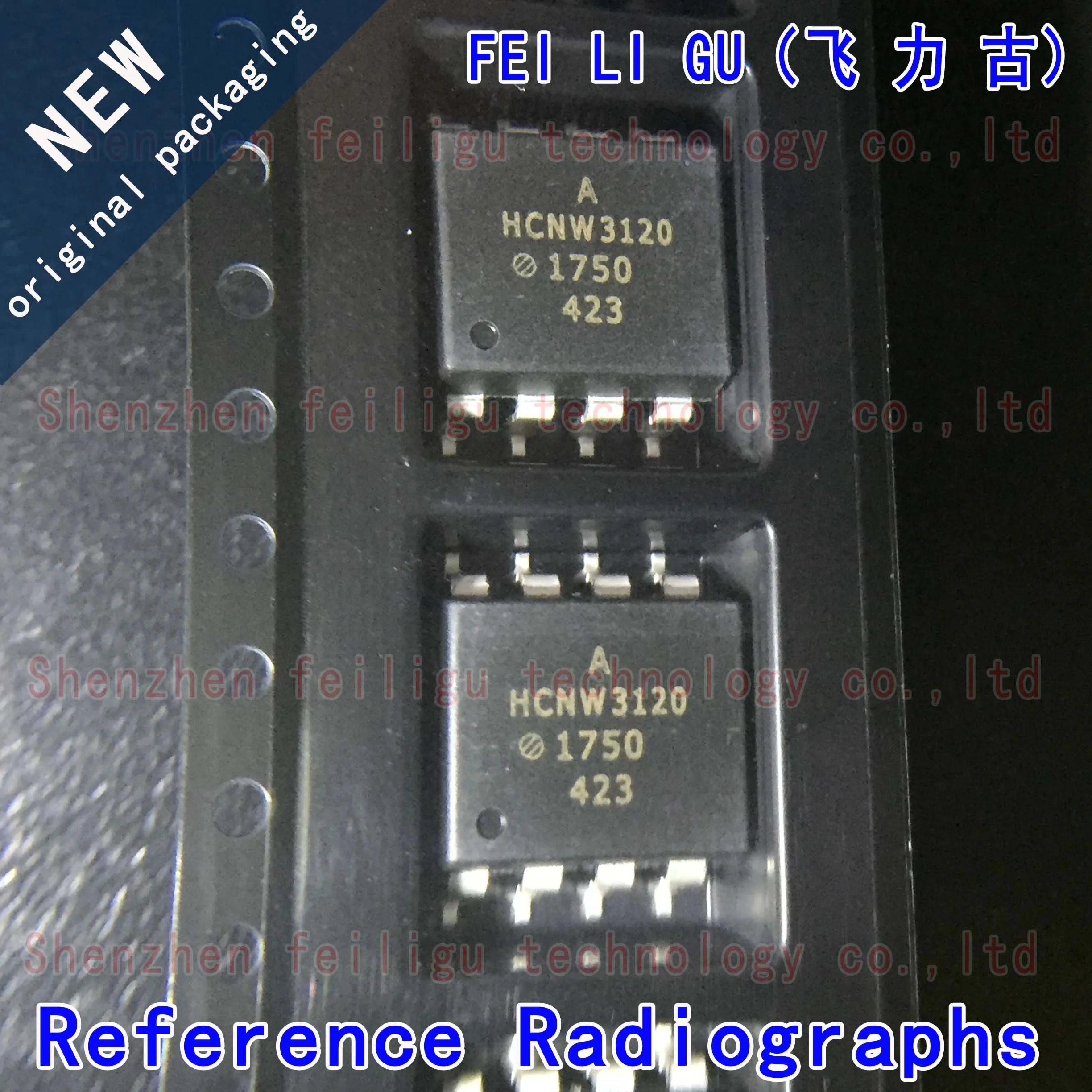 1~30PCS 100% New Original HCNW3120-500E HCNW3120 Package:SOP8 2.5A Gate Driver Optocoupler-Logic Output