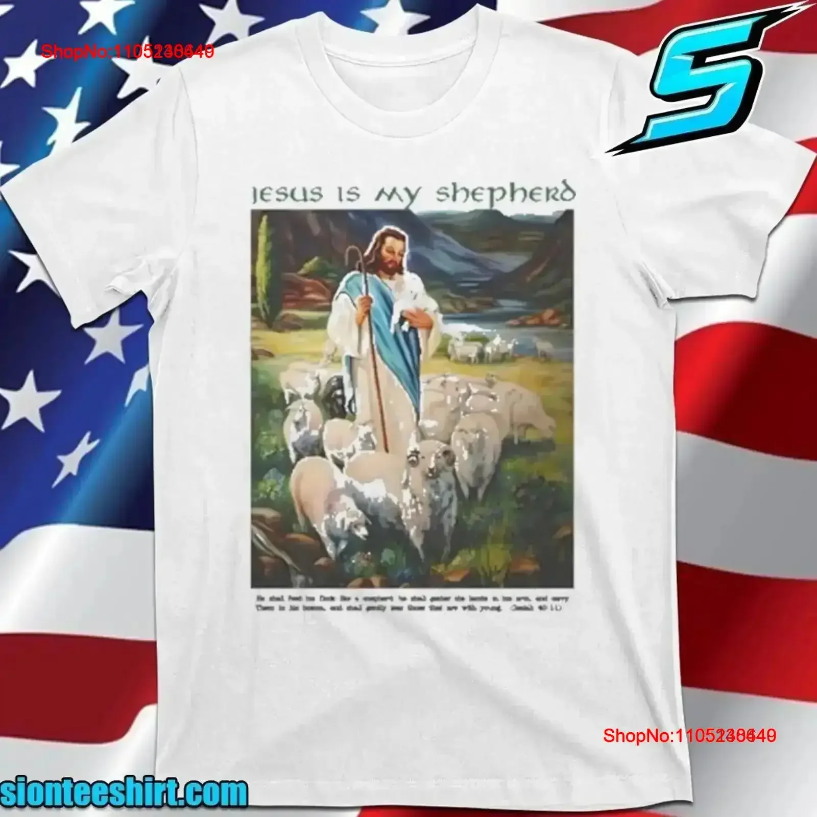 Jalen Williams Wearing Jesus Is My Shepherd T Shirt 2025 Size S 5XL vintage Washed Comfortable Versatile Breathable fashion