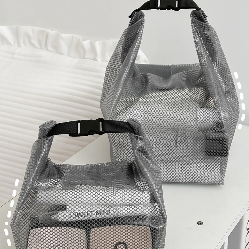 INS Swimming Waterproof Cosmetics Bag Large Capacity Travel Outdoor Fitness Dry and Wet Separation Swimsuit Travel Storage Bag