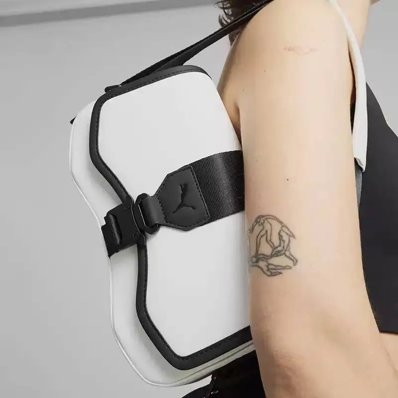 PUMA Women's Single Shoulder Bag - White Fashion Underarm Bag, 2026 Summer New Style Casual Bag, 090388-02