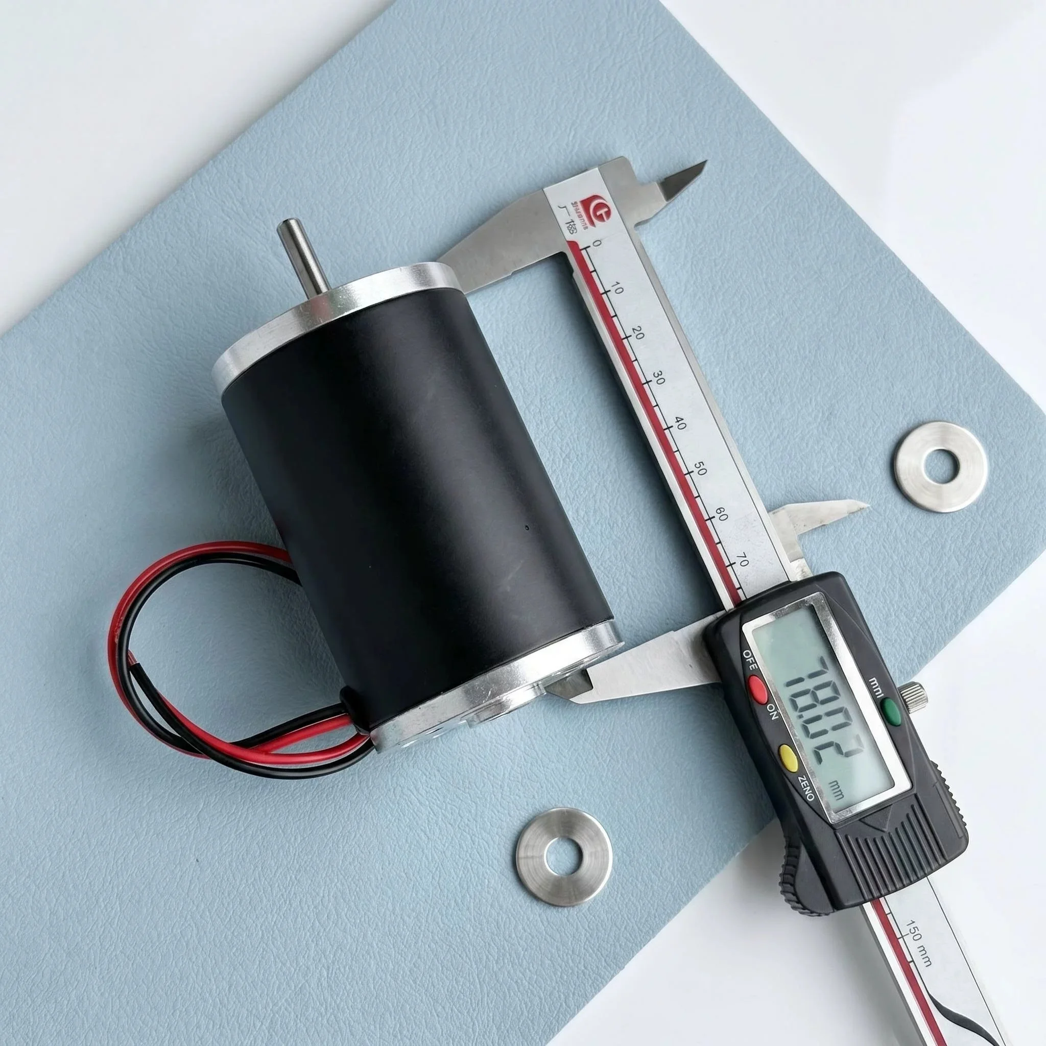 50SRZ steel pipe DC motor, 50MM tubular high torque motor, high-power, long-life 24V 12V motor