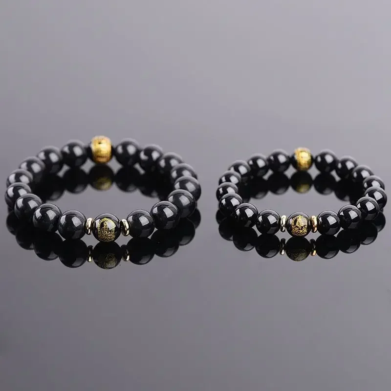 Twelve Zodiac Benmingfo Bracelet To Make Money And Safekeeping Guardian Transfer Bead Bracelet For Men Women Couple HandString