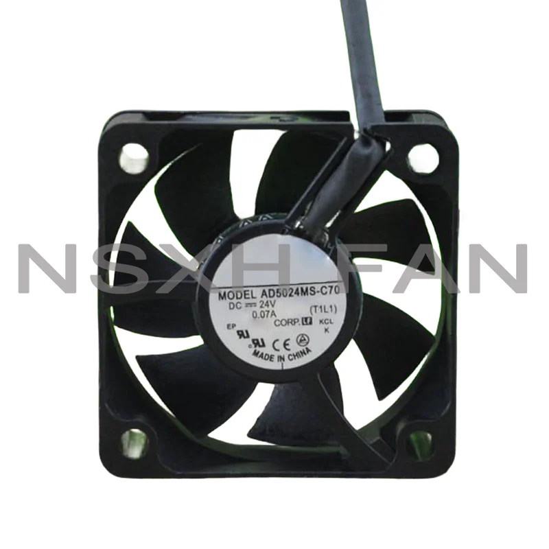 NEW AD5024MS-C70 5CM DC24V 5020 0.07A Frequency Cooling Fan