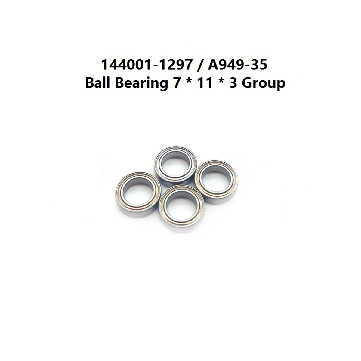 20Pcs Ball Bearing Set for Wltoys 144001 144002 144010 124016 124017 124018 124019 RC Car Spare Parts Accessories