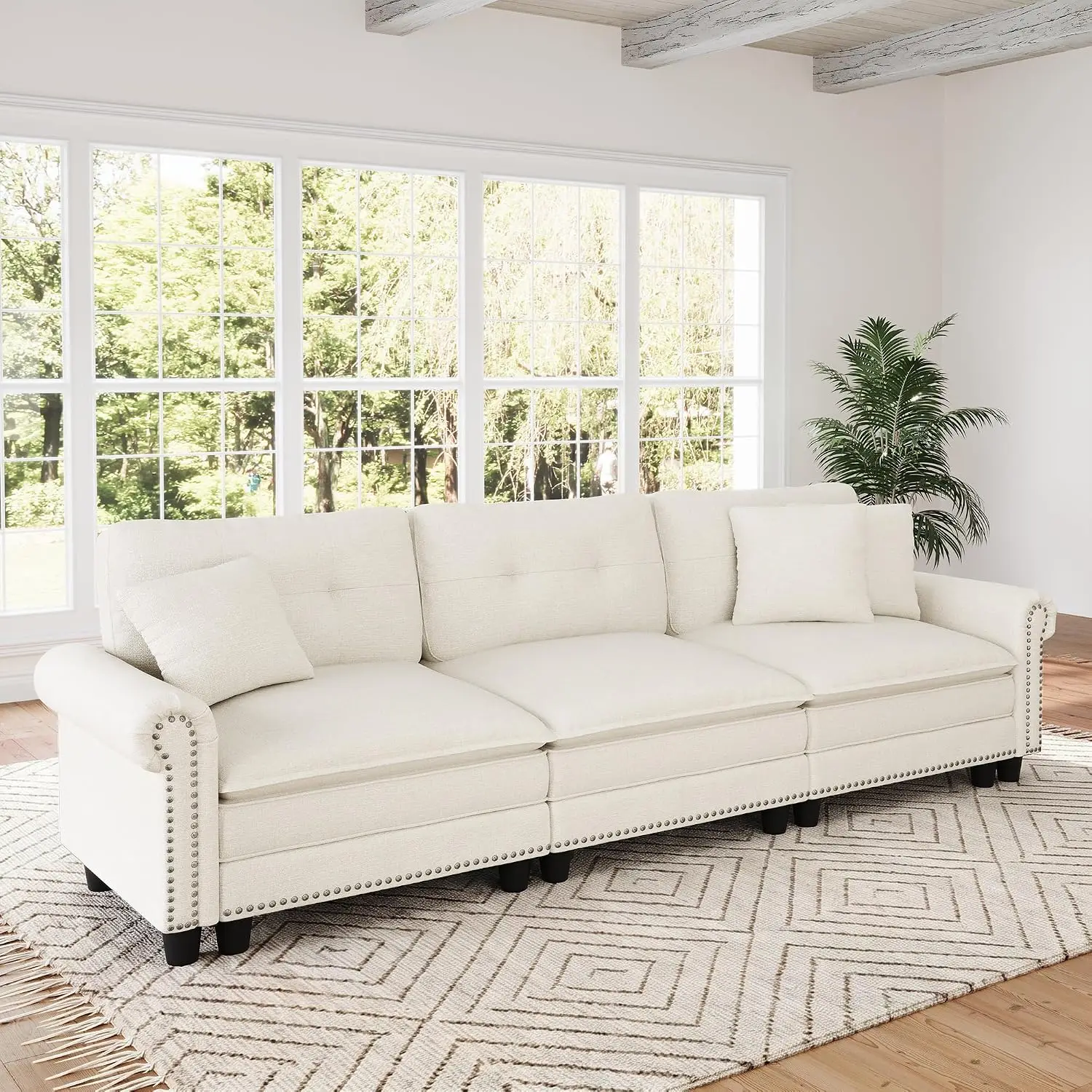 Modular Sectional Sofa Deep Seat Living Room 103.1