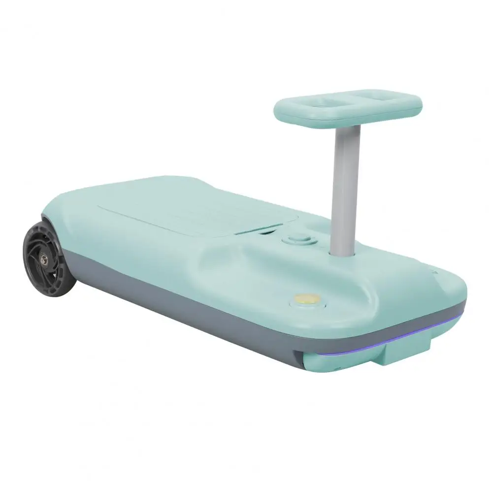 Go Kart pour enfants, Go Kart avec fonction de nettoyage des sols, Go Kart électrique portable 12 V, voiture électrique Wiggle avec lumière dégradée, 5 Sp