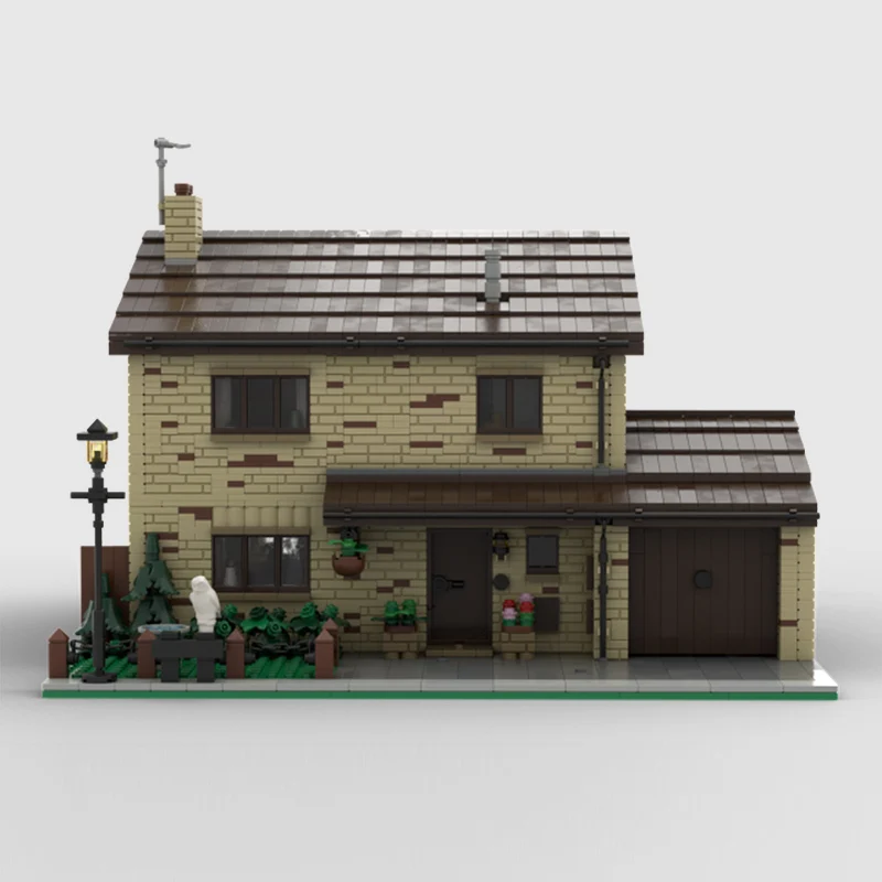 Magical Movie Model MOC Building Bricks Urban Residential Villa Modular Technology Gifts Holiday Assemble Children Toys Suit