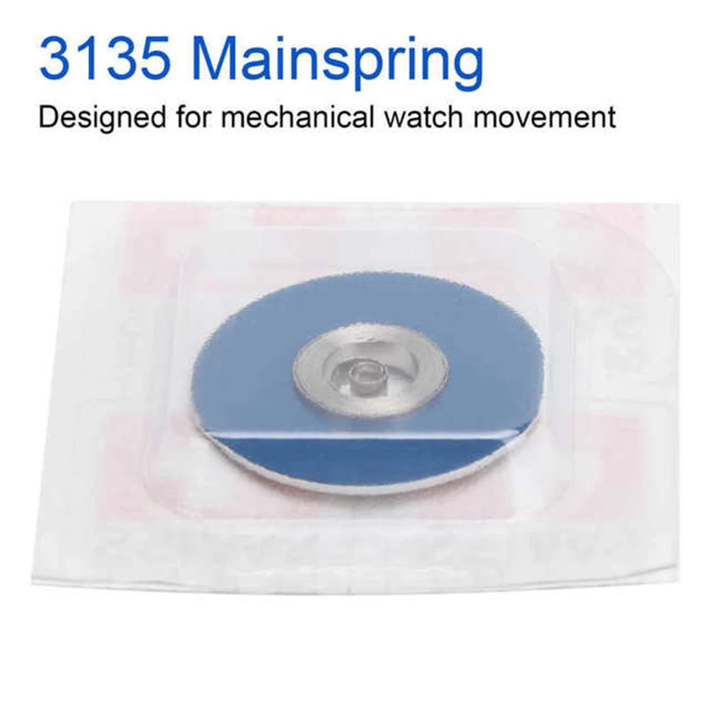 1Pc Mechanical Watch Movement Mainspring Clockwork Spring Replacement Part Accessory Repair Tool 3135