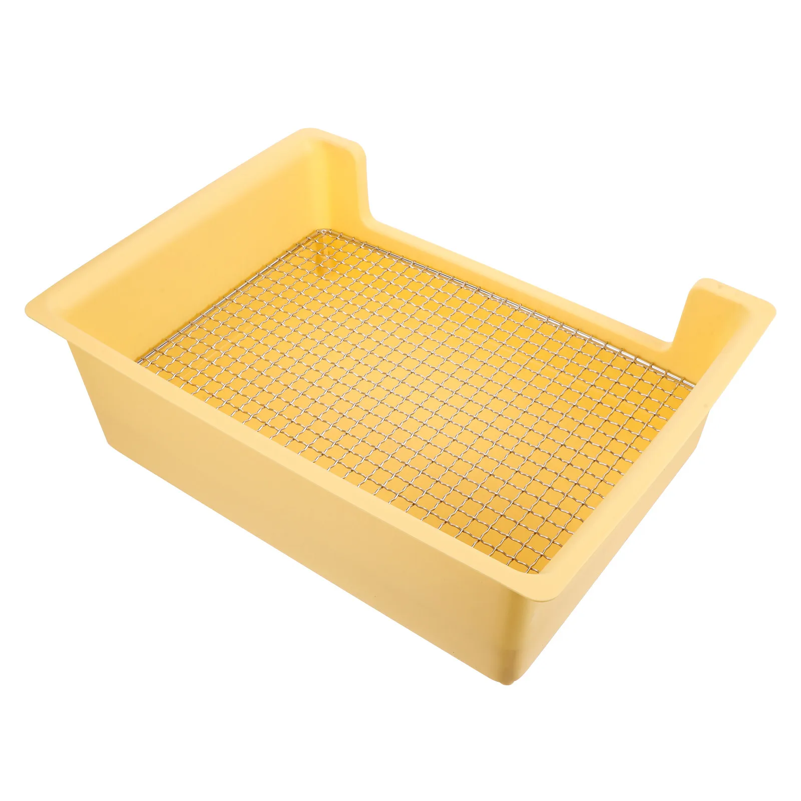 Large Rabbit Litter Tray Portable Small Animal Toilet Easy Wash Hamster Potty for Guinea Pig Rabbit Cage Use Ferret Litter Pan
