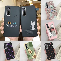 For OPPO Realme 7 Pro 7i Phone Case Monster Cat Soft Matte Silicone Shockproof Back Cover For Realme7 4G 7Pro 7 i Funda Bumper
