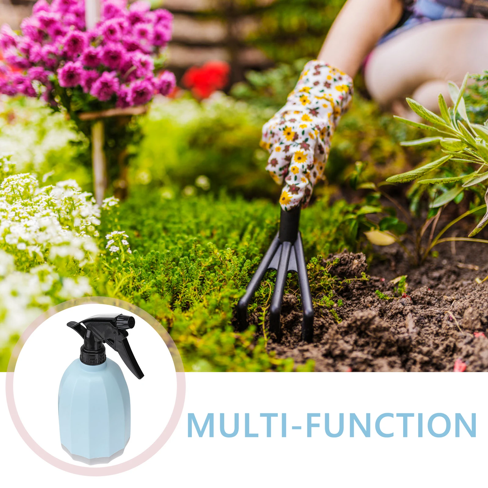 

1Pcs Watering Can Plastic Garden Kettle Durable Wear-Resistant for Indoor Outdoor Plant Watering Gardening Supplies