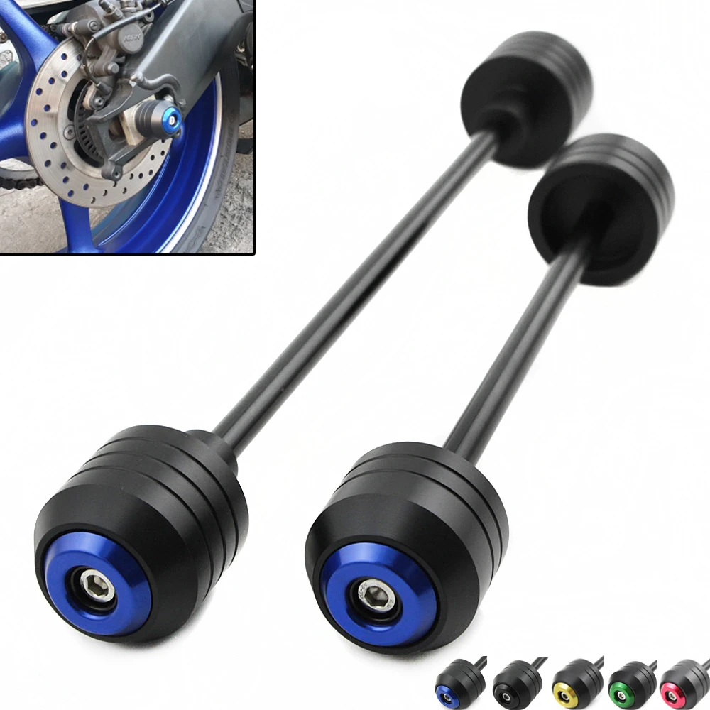 Front Rear Axle Wheel Fork Sliders For SUZUKI GSX-S1000 GT 2022 2023 GSXS1000GT Motorcycle Crash Protector Protection Guard Pads