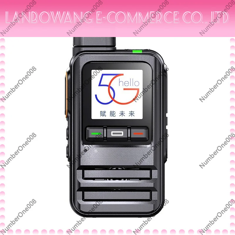 

5G PoC Walkie Talkie SIM Card Handheld Long Range Radio for Outdoor Team Hotel