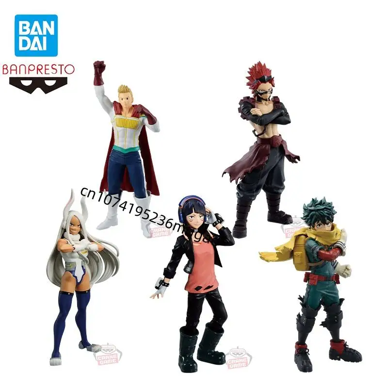 

Original Bandai My Hero Academia AGE OF HEROES DEKU EARPHONE JACK LEMILLION Collections MIRKO Ornaments decorate Gift In Stock