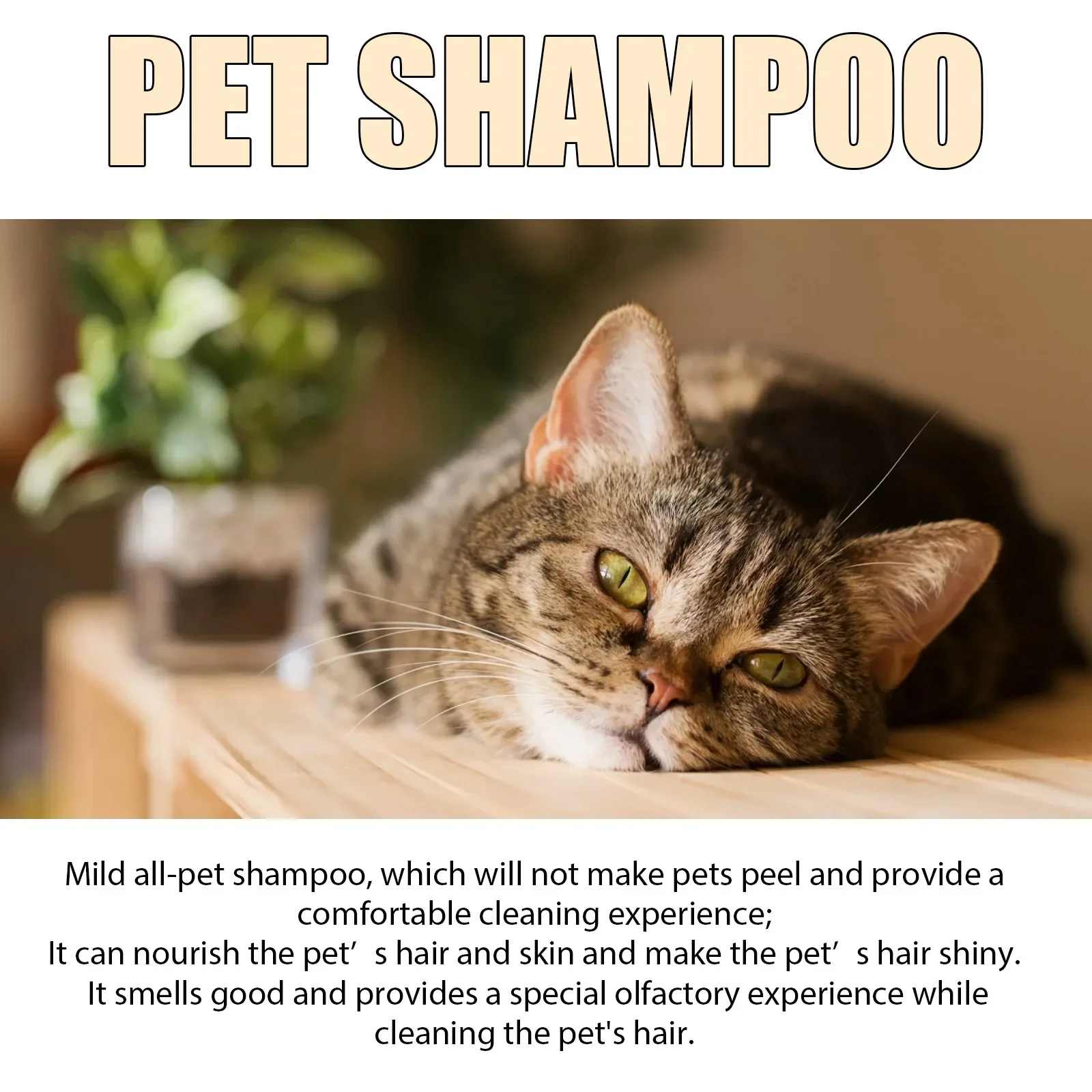 Pet Wash Shampoo Dogs Hair Soften Dirts Mites Removal Flea Kille Deodorizing Reduce Itching Anti Flea Pet Grooming Puppy Shampoo