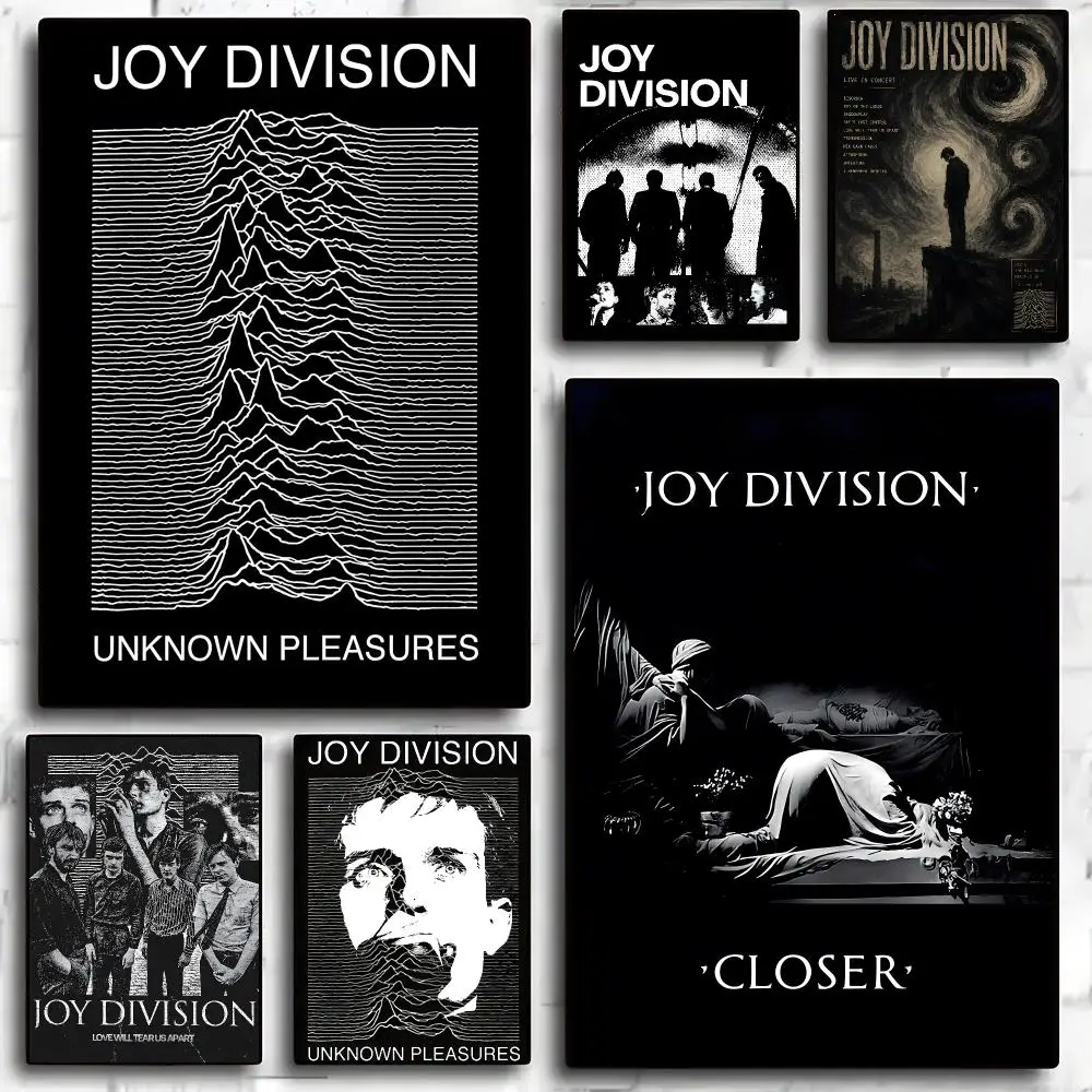 Joy Division Band Post punk Poster Living Room Bedroom Party Bar Decor Moisture-proof Art Wall Painting