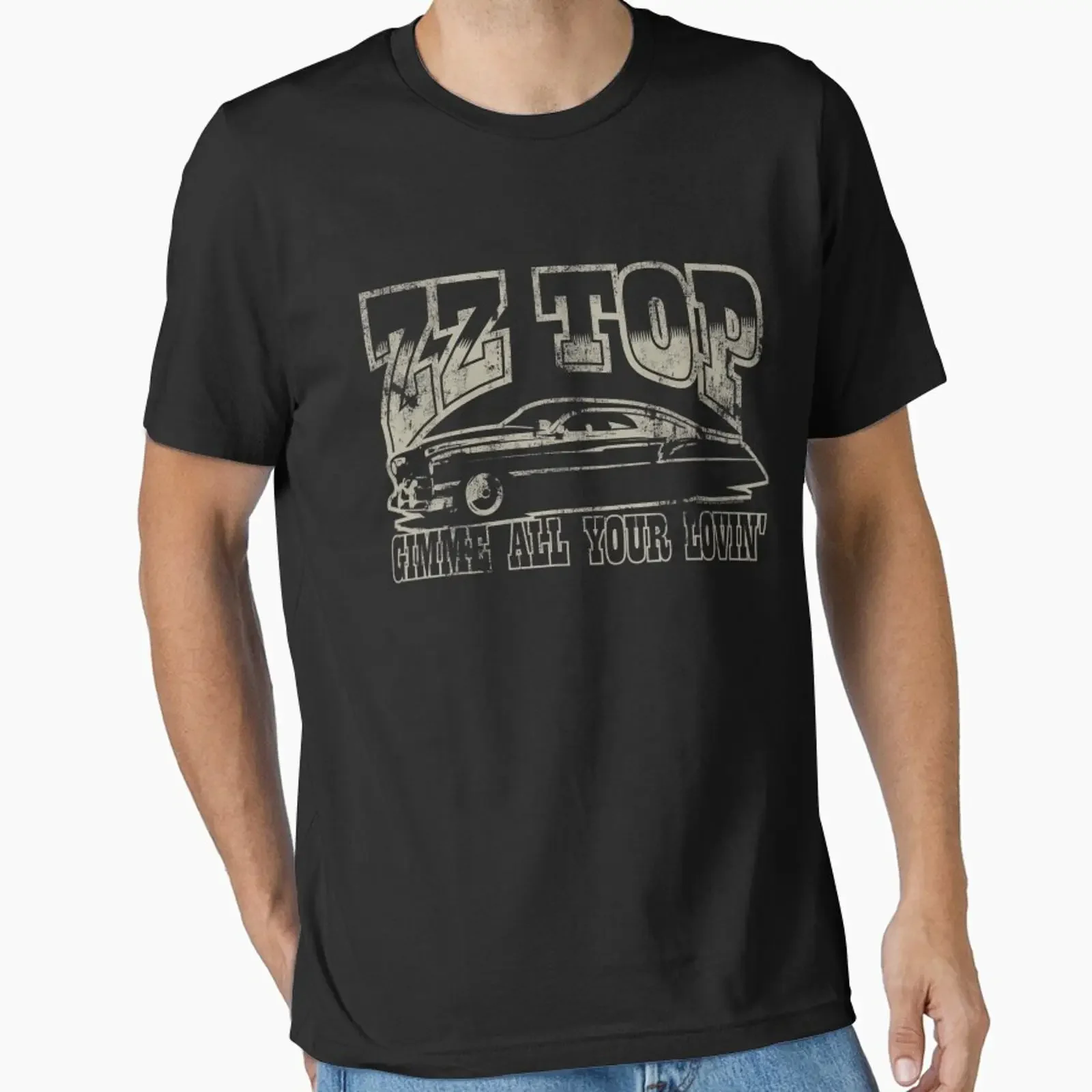 Vintage Rock Band Sharp Dressed Simple Man Tour 2024 designed and sold by RichardsLoving vintage Washed homme fashion Stylish