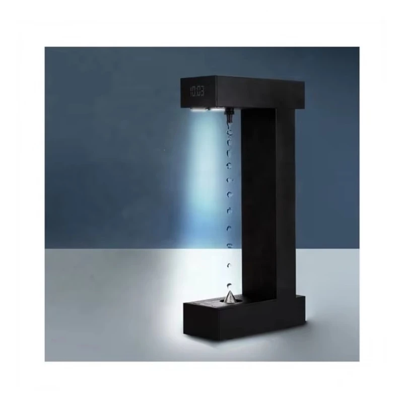 Crystal anti-gravity suspended water drop desk lamp UV lamp purifies the air