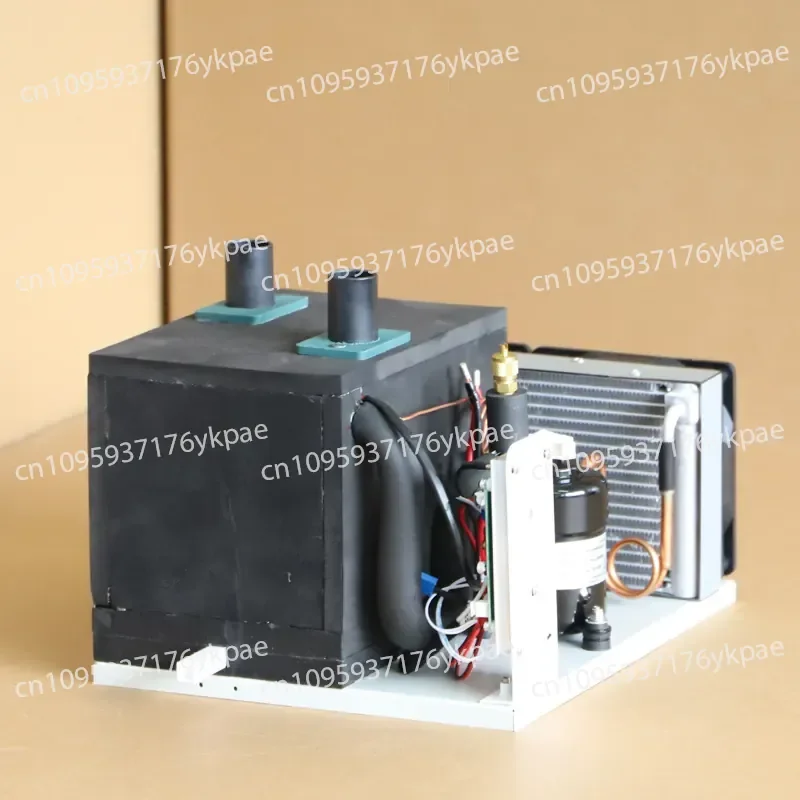 A19 Exhaust Micro Cooler Portable Air Conditioning Unit DC12V24V48V Compressor Refrigeration Unit Air Cooling