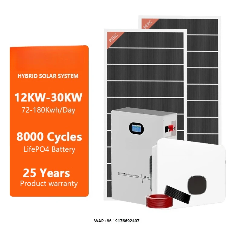 8000 Watts Solar Energy Power Complete Set by Tanfon off Grid Solar Power System 7kw Panneau Solaire Kit Complet